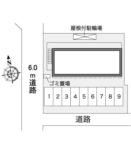 ★手数料０円★青梅市野上町４丁目 月極駐車場